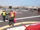 Hubschrauber GES Krankenhaus Wanderin