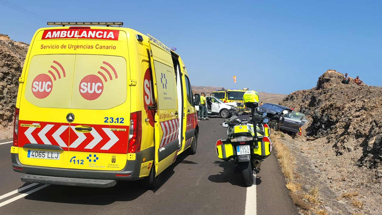 Unfall La Lajita