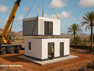 Errichtung Fertighaus Fuerteventura