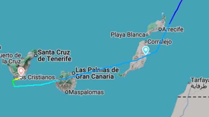 Flug-von-Fuerteventura-nach-Teneriffa-umgeleitet