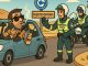 Guardia Civil Comic Ablenkung
