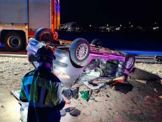 Unfall Ueberschlag Parque Holandes