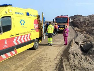 Feuerwehr La Oliva Radfahrer