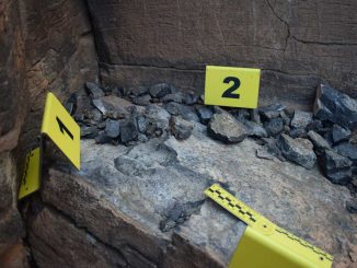 Gestohlene Steinplatte Fuerteventura