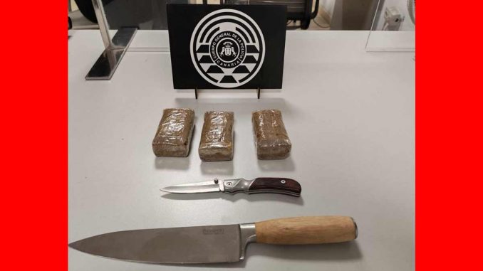 Drogen-Messer-Kanarische-Polizei