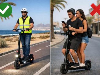 E Scooter richtig vs falsch