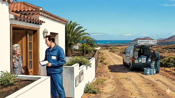 Fake-Mitarbeiter-Wasserversorger