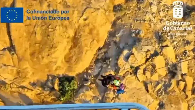 Hubschrauber-Wanderin-GES-Las-Penitas