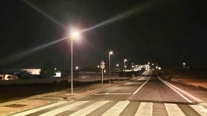 Solar Strassenlaternen Puerto del Rosario