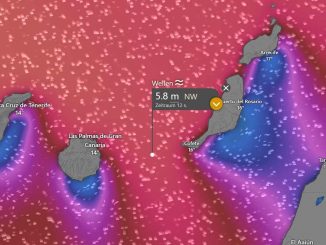 Wellenwarnung Kanaren
