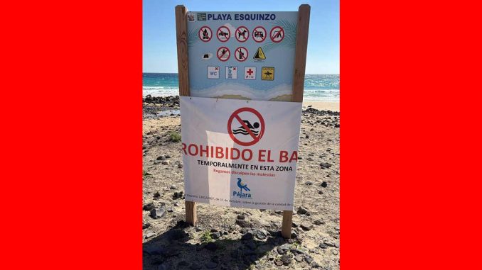 Badeverbot-Esquinzo