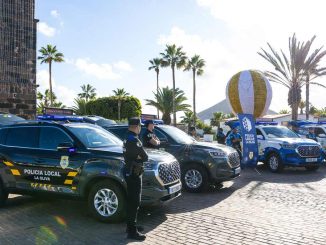 Neue Fahrzeuge Policia Local La Oliva