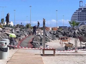 Playa Los Pozos Bauarbeiten