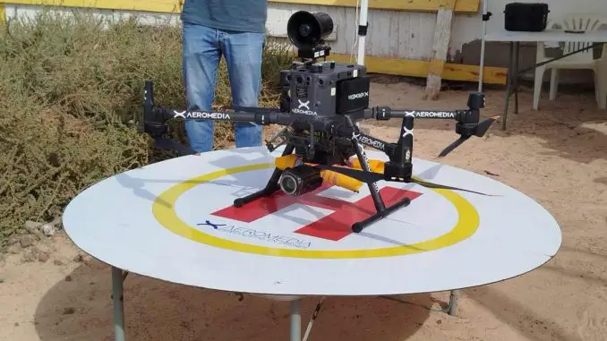 Über 1000 Drohneneinsätze für mehr Sicherheit an den Stränden im Norden von Fuerteventura 1 Drohne Rettung La Oliva