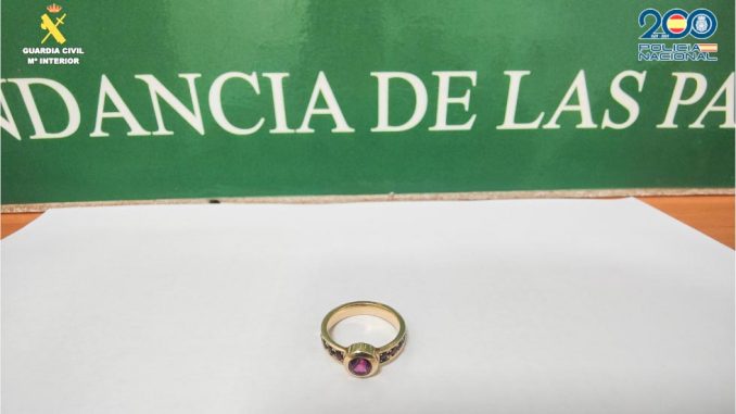 Ring-Diebstahl-Guardia-Civil-Corralejo