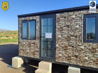 Wohncontainer versiegelt