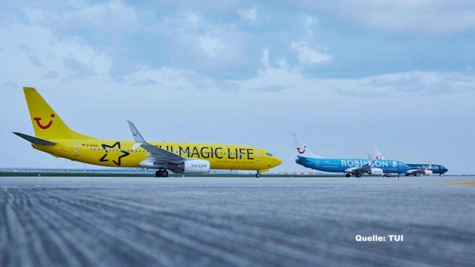 TUI-Flugzeuge