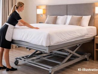 Hoehenverstellbares Bett