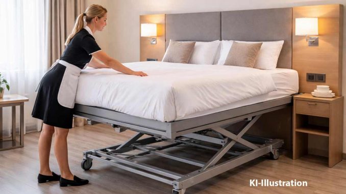 Höhenverstellbares-Bett