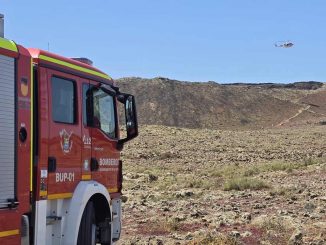 Hubschrauber Feuerwehr Calderon Hondo Fuerteventura