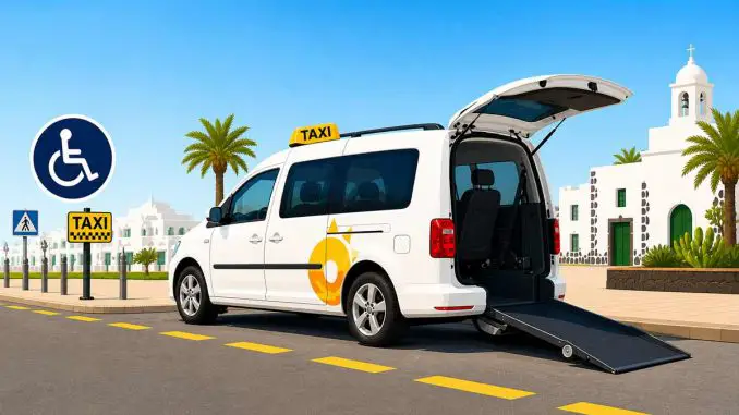 behindertengerechtes Taxi La Oliva