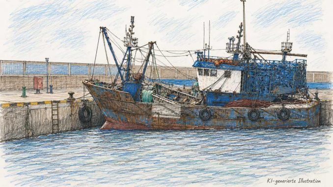 Fischkutter-Patera-Migrantenboot