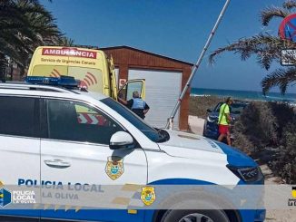 Polizei Rettungswagen La Oliva Corralejo