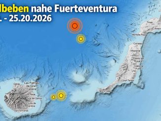 4 Erdbeben nahe Fuerteventura