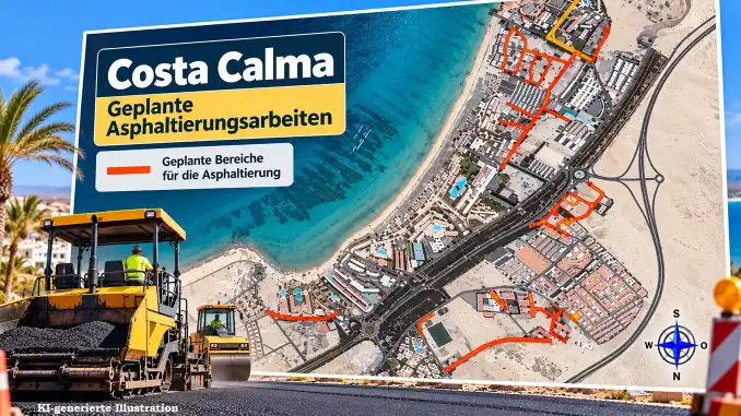 Costa Calma_ Neuer_Asphalt