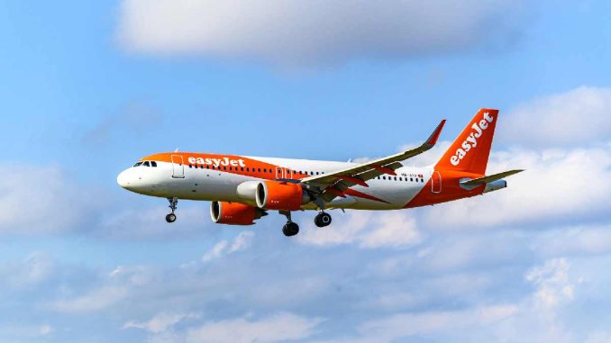 Easyjet-Flugzeug