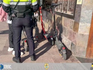 Polizei kontrolliert E Scooter auf Fuerteventura